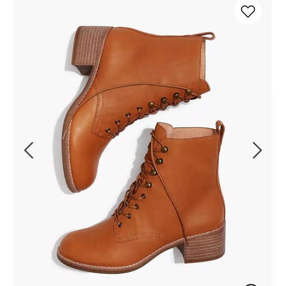 Madewell Shoes - Madewell Patti Lace Up Bootie NWOB